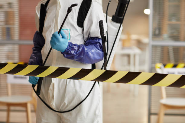 Professional Biohazard Cleanup technician working in Independence, WI